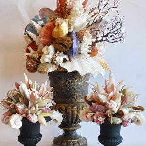 Seashell urns come in custom sizes